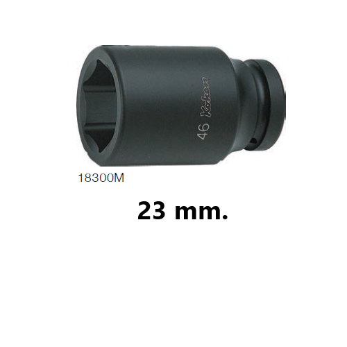 SKI - สกี จำหน่ายสินค้าหลากหลาย และคุณภาพดี | KOKEN 18300M-23 ลูกบ๊อกลมยาว 1นิ้ว-6P-23mm.